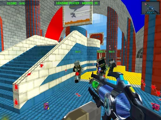 Blocky Gun Paintball