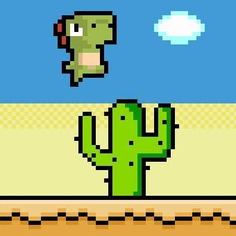 Pixel Dino Run